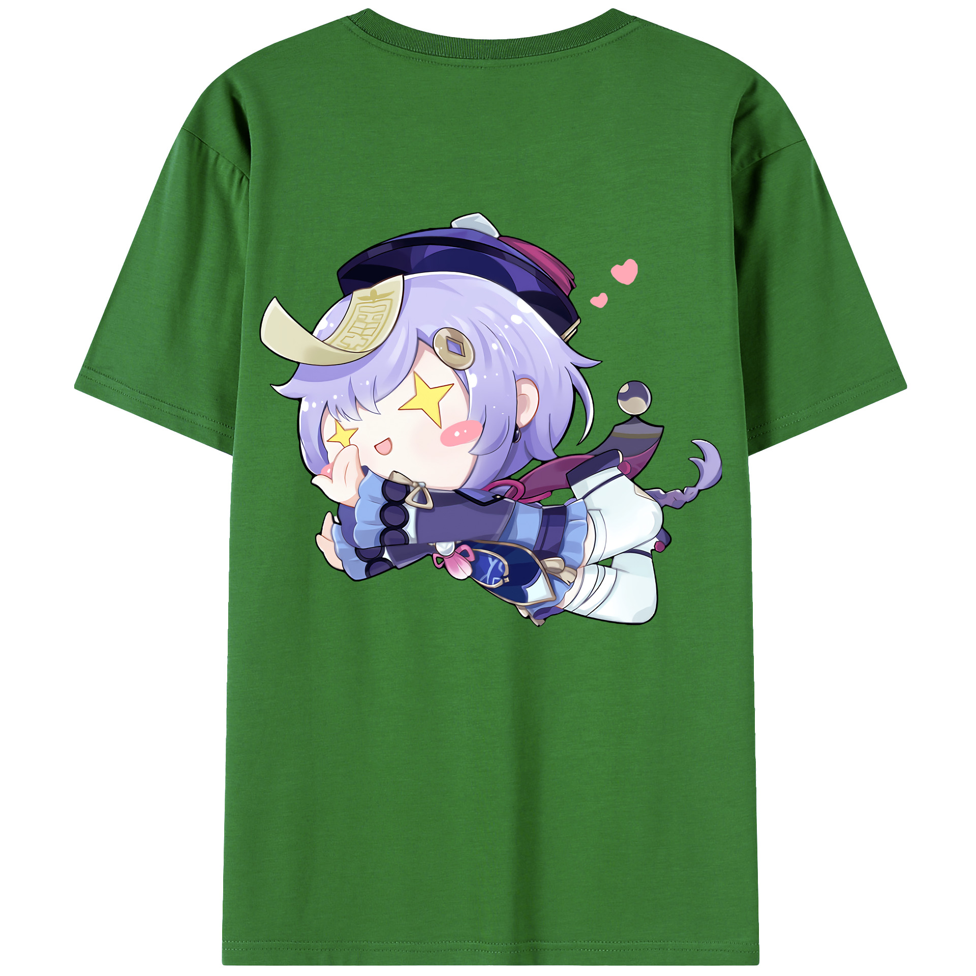 げんし神 七七 なな  genshin Nana レディース半袖Tシャツ(バックプリント)